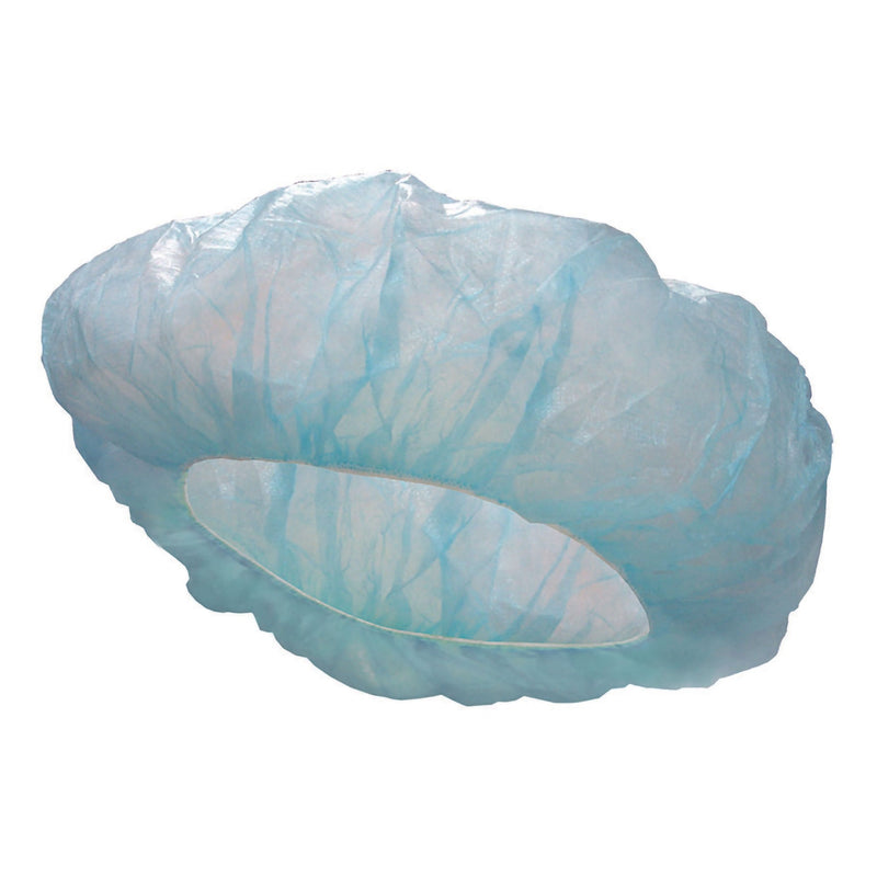 McKesson Disposable Bouffant Surgical Caps, Blue, Elastic Closure, 21 Inch (Case of 500)