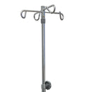 IV Stand Floor Stand 4 Hooks 5 Legs with Casters (Case)
