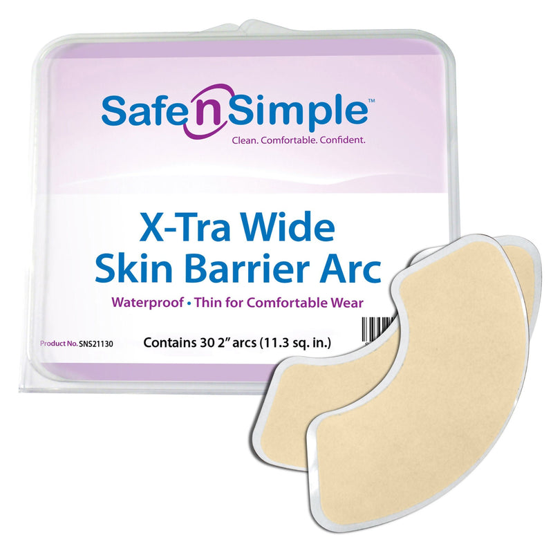 Skin Barrier Arc Safe n Simple X-Tra Wide (Case of 720)
