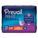 Prevail Per-Fit Women Extra Absorbent Underwear, Medium (Case of 80)