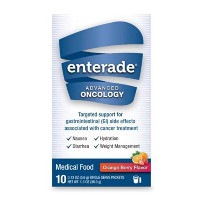 enterade Advanced Oncology Formula, Orange-Berry, Single Serve Packets (8/CS)