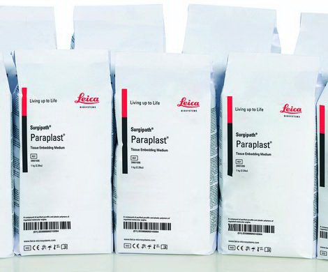 Leica Biosystems Tissue Embedding Medium Surgipath Paraplast Extra Paraffin White Solid (8/CS)