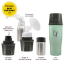Ceres Chill Demigoddess Stainless Steel Mini Breast Milk Chiller, Light Green (12/CS) 