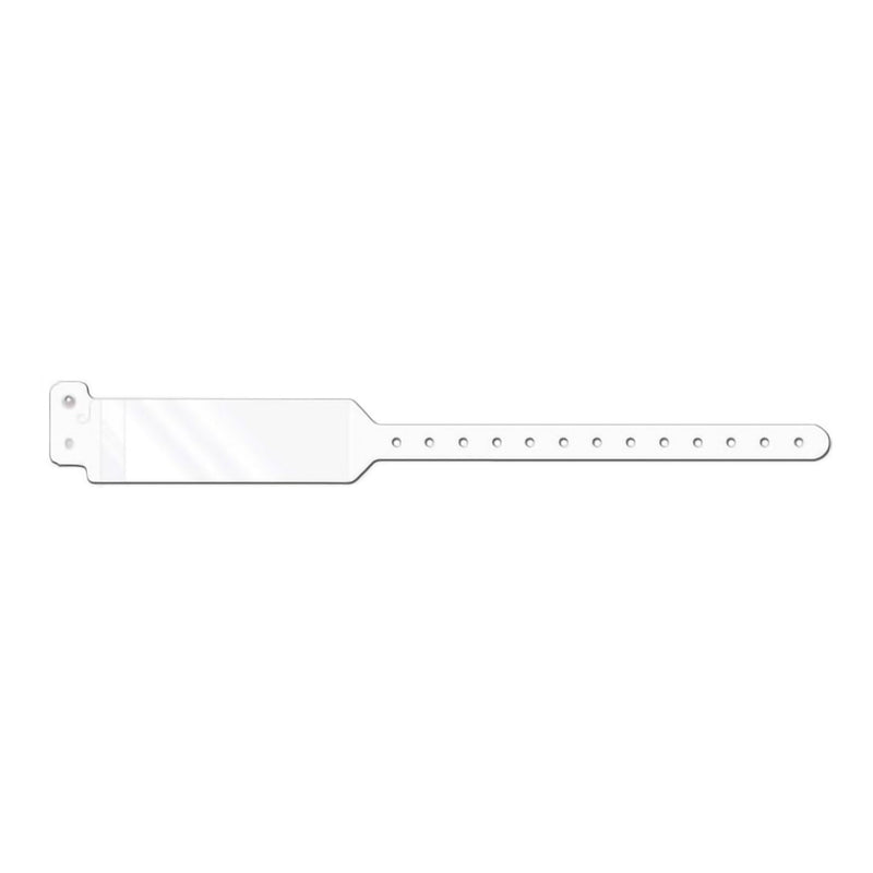 PDC Healthcare Conf-id-ent Identification Wristband with Shield, 11-3/4 Inch x 1-1/4, White (500/CS) 