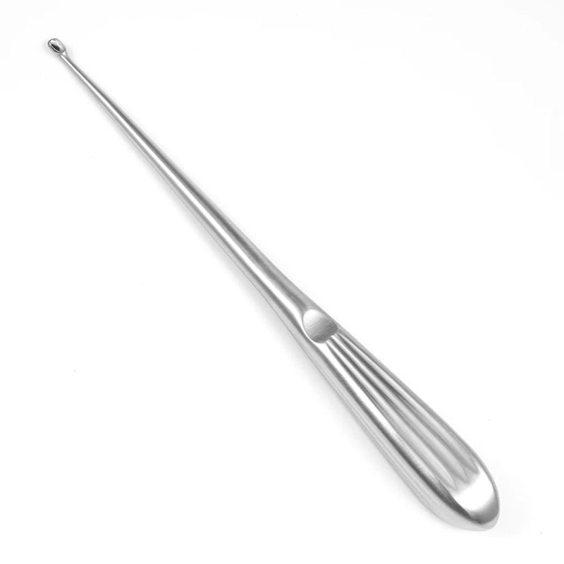 Sklar Bruns Bone Curette (CensiTrac Marked) - 9", Straight, Oval,