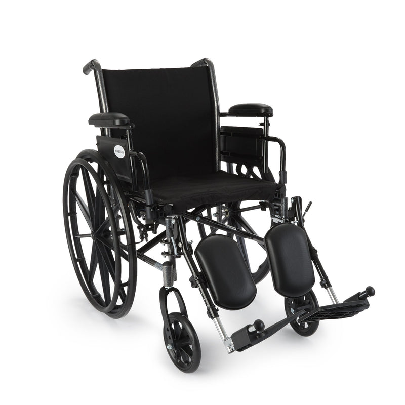 McKesson Brand drive Cruiser III Manual Wheelchair, 18 Inch Seat Width 
