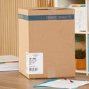 McKesson Brand McKesson Blue Flat Stretcher Sheet, 40 x 90 Inch (50/CS) 