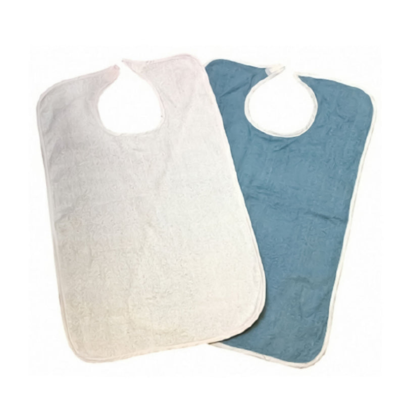 Beck's Classic Adult Bib, Highland Blue Plaid, 22 x 33 in. (Case of 6 Dozens)