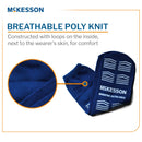 McKesson Slipper Socks, Single Tread, Bariatric, Kingfisher Blue (Case of 48 Pairs)