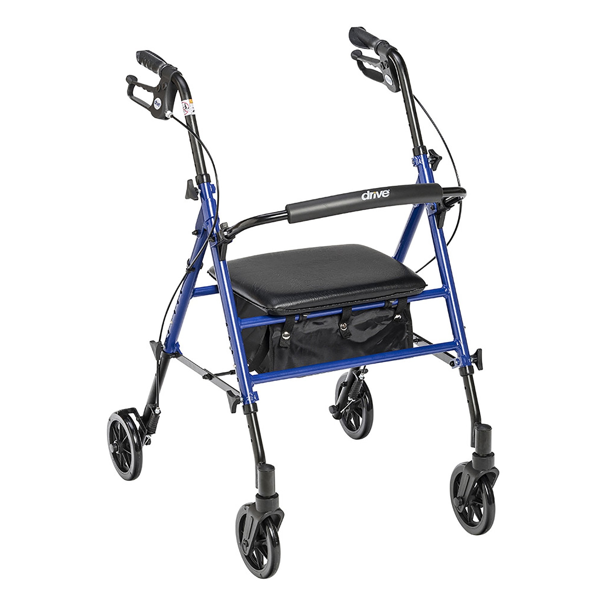 drive Four Wheel Rollator, Blue (Each)