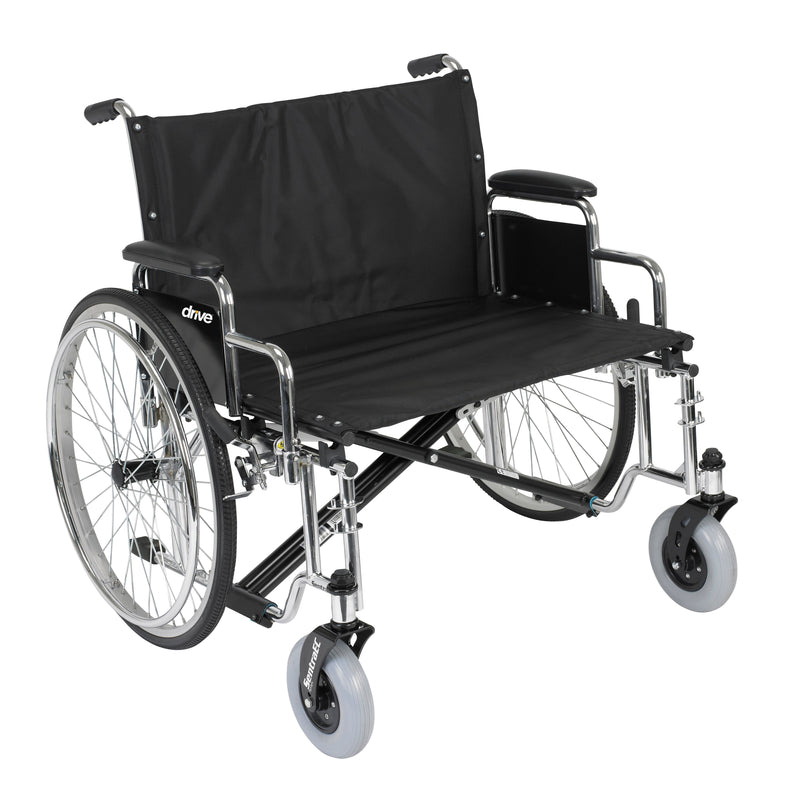 Drive DeVilbiss Healthcare drive Sentra EC Extra Wide Bariatric Wheelchair, 30 Inch Seat Width 