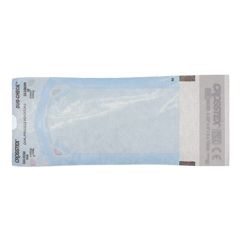 SPS Medical Supply Duo-Check Sterilization Pouch, 2-1/4 x 4-1/2 Inch (4000/CS) 