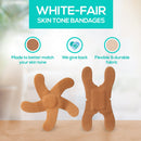 Tru-Colour Products LLC TruColour Beige Adhesive Strip, Knuckle / Fingertip (1000/CS) 