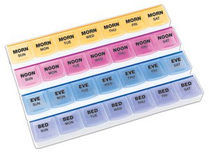 Compass Health Brands Apex MediPlanner Pill Organizer 