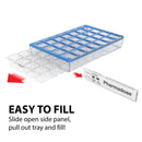 Apothecary Products Pharmadose Locking Pill Planner 7-Day, Four Times a Day Pill Organizer (6/CT)