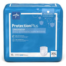 Absorbent Underwear FitRight Super Pull On with Tear Away Seams Adult 2X-Large Unisex Disposable Heavy Absorbency (Case of 48)