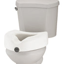 Nova Locking Raised Toilet Seat, 5 Inch Height (Case of 2)
