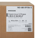 McKesson Brand McKesson Sterile Impervious Orthopedic U-Drape, 60 x 70 Inch (30/CS) 