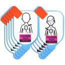 Defibtech AED Training Pads - 5 Pediatric Sets