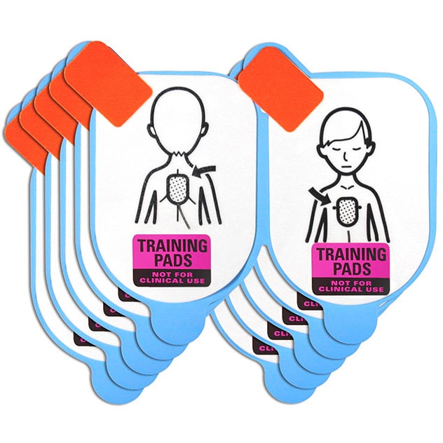 Defibtech AED Training Pads  5 Adult Sets