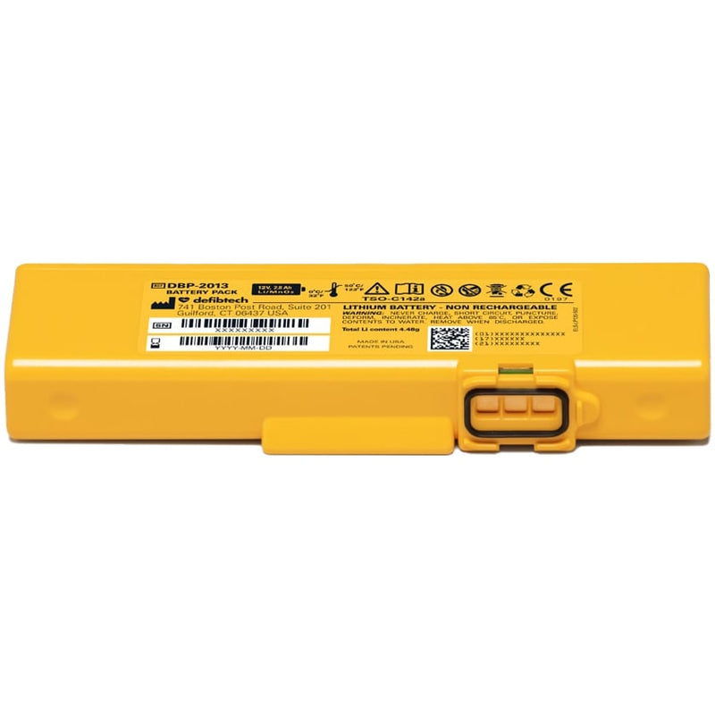 Defibtech DDU-2000 Series Battery Pack  FAA Compliant / TSO Approved