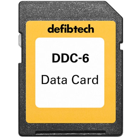 Defibtech Lifeline AUTO/AED Medium Capacity Data Card  Standard (No Audio) - 6 Hours