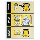 Defibtech Quick Start Card - DAC-501-AA