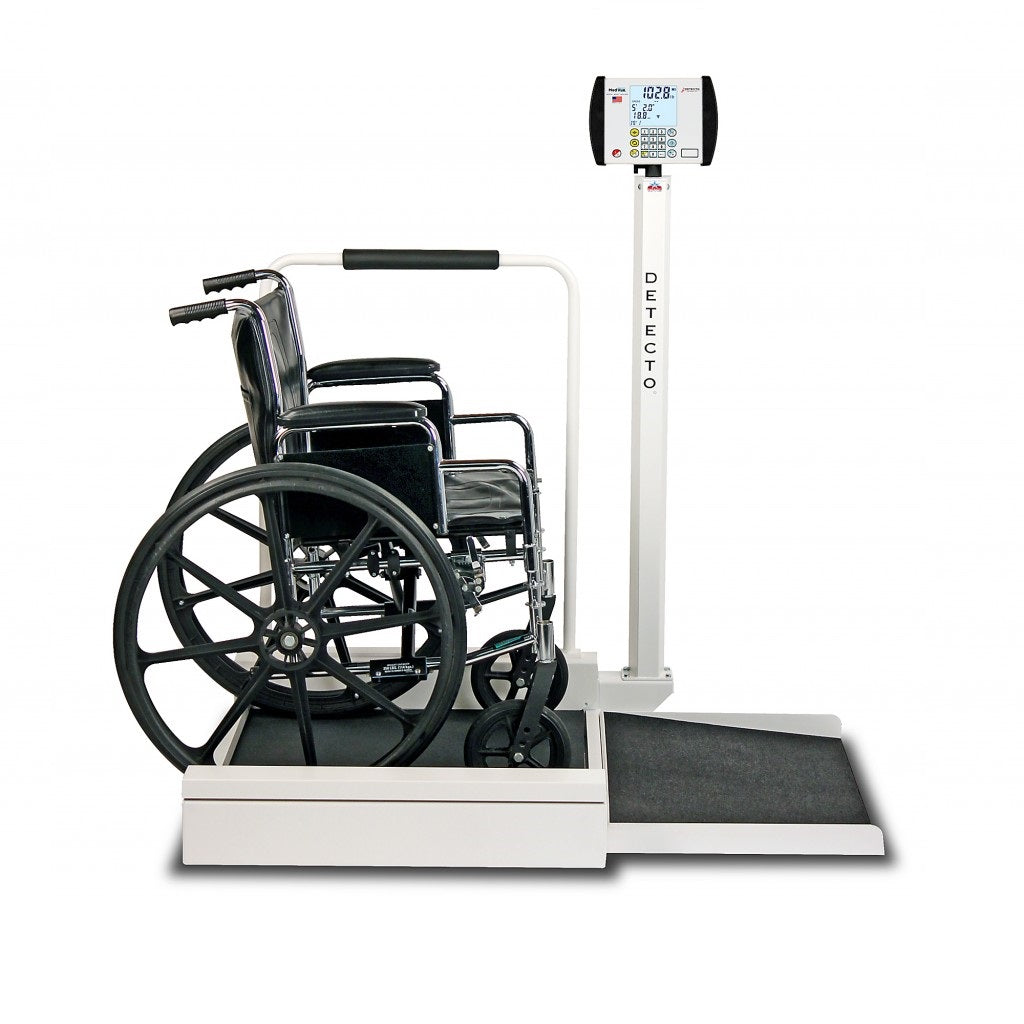 Detecto Stationary Digital Wheelchair Scale - 2