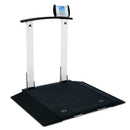 Detecto 6560 Portable Wheelchair Scale with Handrail