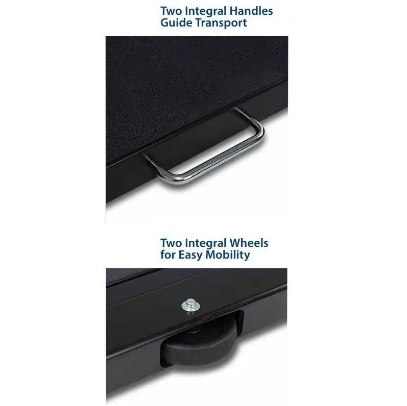 Detecto 6600 Portable Bariatric Wheelchair Scale - Close-Up