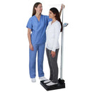 Detecto Apex Digital Clinical Scale with Mechanical Height Rod - Measuring Height