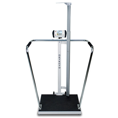 Detecto Bariatric Scale with Digital Height Rod  1,000 lb x 0.2 lb / 450 kg x 0.1 kg