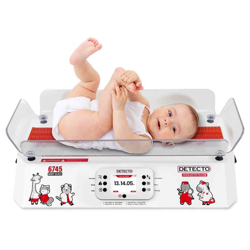 Detecto Digital Baby Scale - In Use