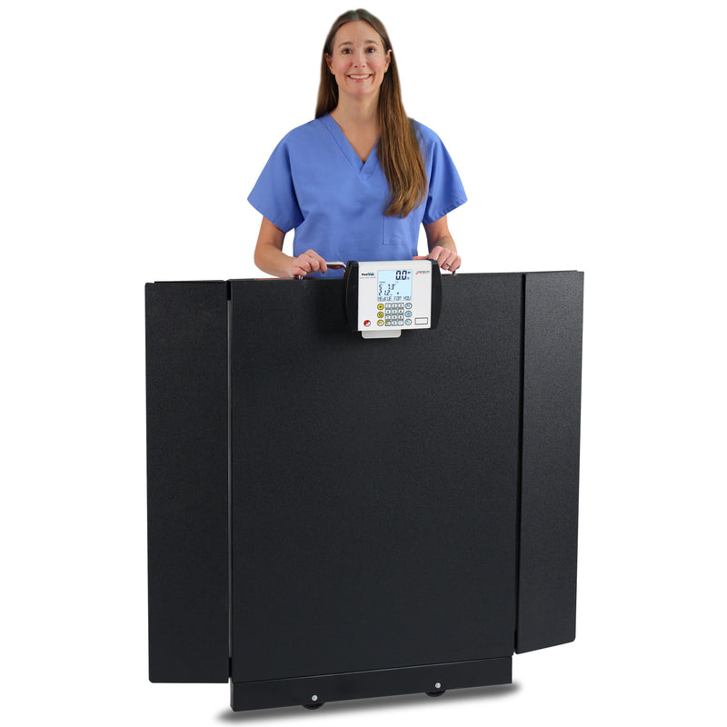 Detecto Digital Portable Bariatric Wheelchair Scale 