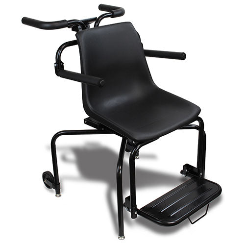 Detecto Digital Rolling Chair Scale - Side
