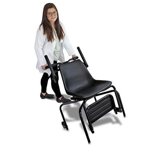 Detecto Digital Rolling Chair Scale - Transport