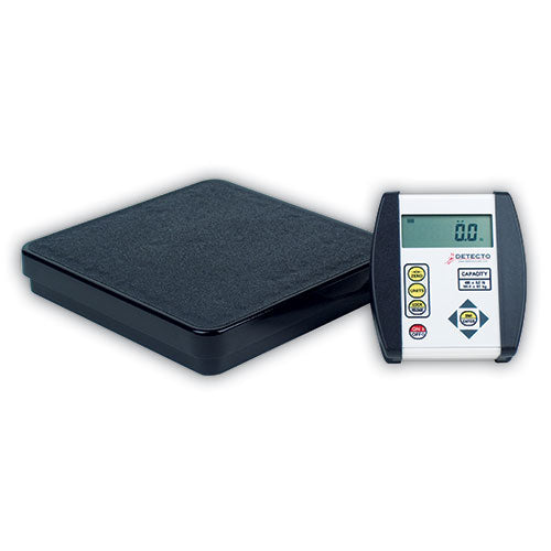 Detecto DR Series Digital Portable Floor Scale with BMI