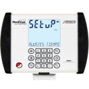 Detecto MedVue Medical Weight Analyzer setup in Spanish