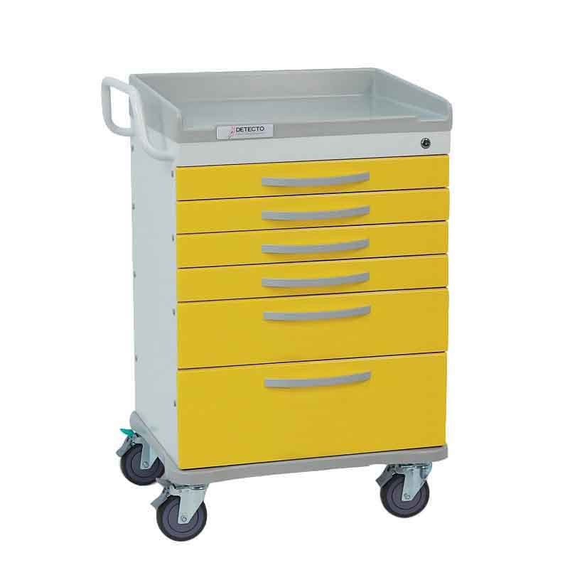 Detecto Rescue Series Isolation Medical Cart