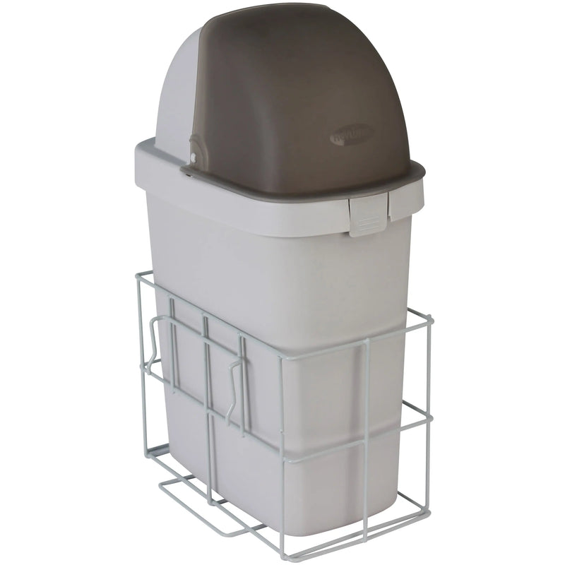 Detecto Rescue Series Waste Bin with Accessory Rail