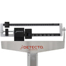 Detecto Stainless Steel Weigh Beam Physician Scale beam close-up