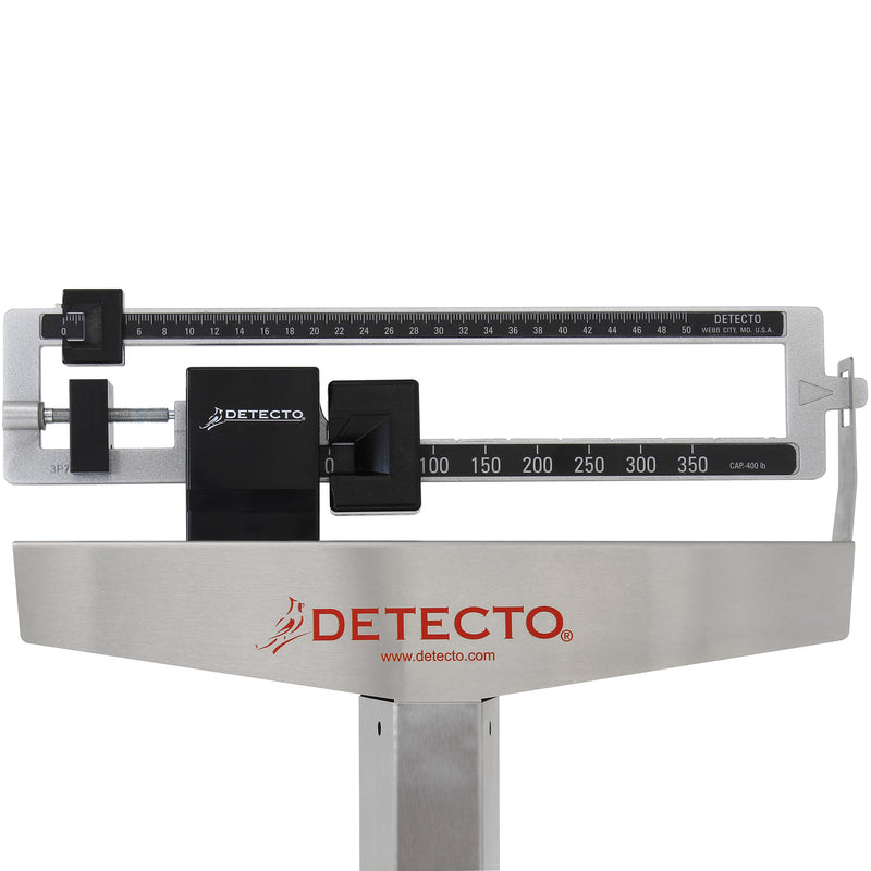 Detecto Stainless Steel Weigh Beam Physician Scale 