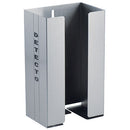 Detecto Universal Glove Box Holder  Model GH1SS: Holds 1 Box (Stainless Steel Finish)