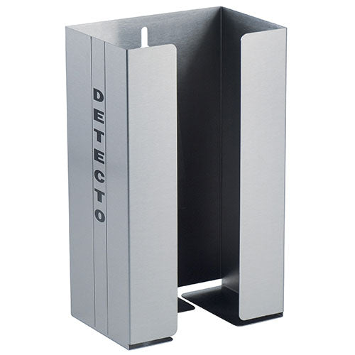 Detecto Universal Glove Box Holder  Model GH1SS: Holds 1 Box (Stainless Steel Finish)
