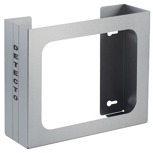 Detecto Universal Glove Box Holder  Model GH2SS: Holds 2 Boxes (Stainless Steel Finish