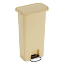 Detecto Waste Mate Receptacle - Receptacle, 13 Gallon, Beige