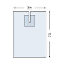 McKesson Sterile EENT Split Drape, 76 x 124 Inch (Case of 22)