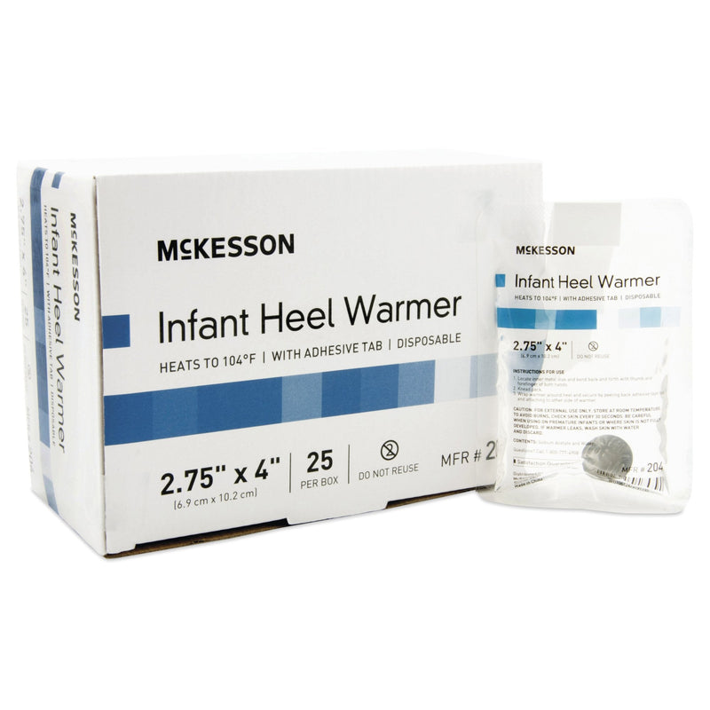 McKesson Brand McKesson Infant Heel Warmer, 2¾ x 4 Inch (100/CS) 