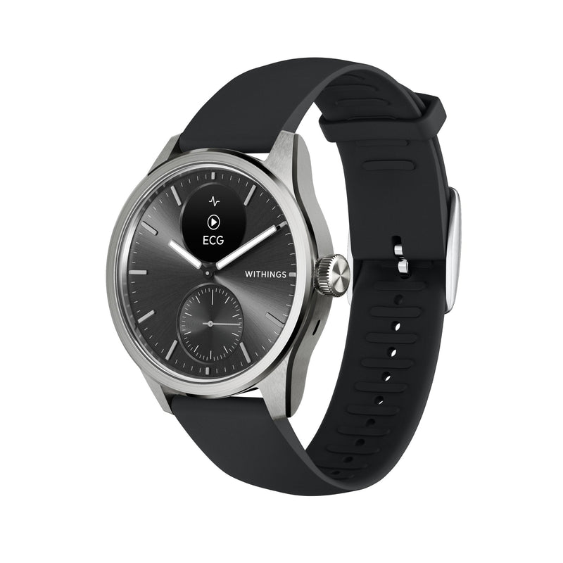 Withings ScanWatch 2 Smart Watch, 42mm, Black (Each) 
