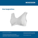McKesson Surgi-Bra II, 38 Inch, White (Each)